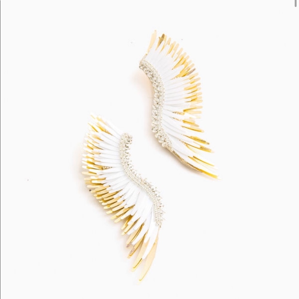 NEW! Mignonne Gavigan white and Gold Madeline’s